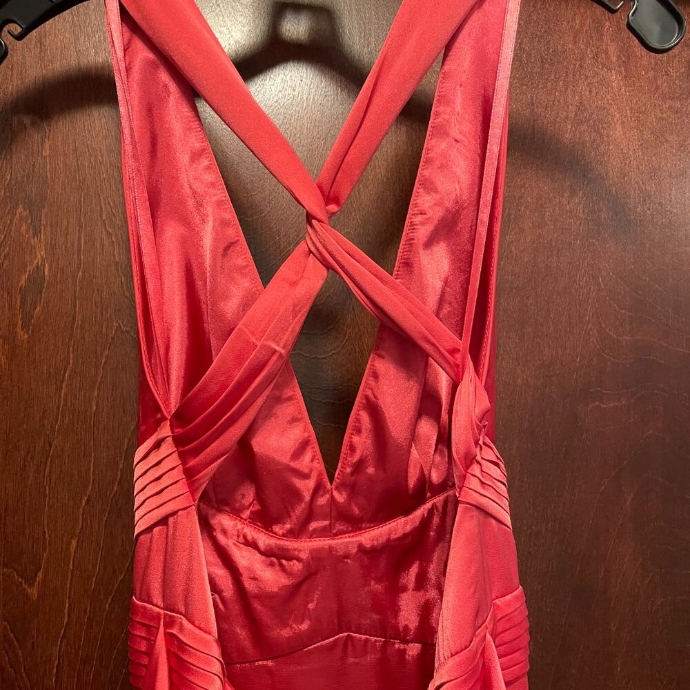 BCBGMaxAzria Raspberry gown - Picture 5 of 5